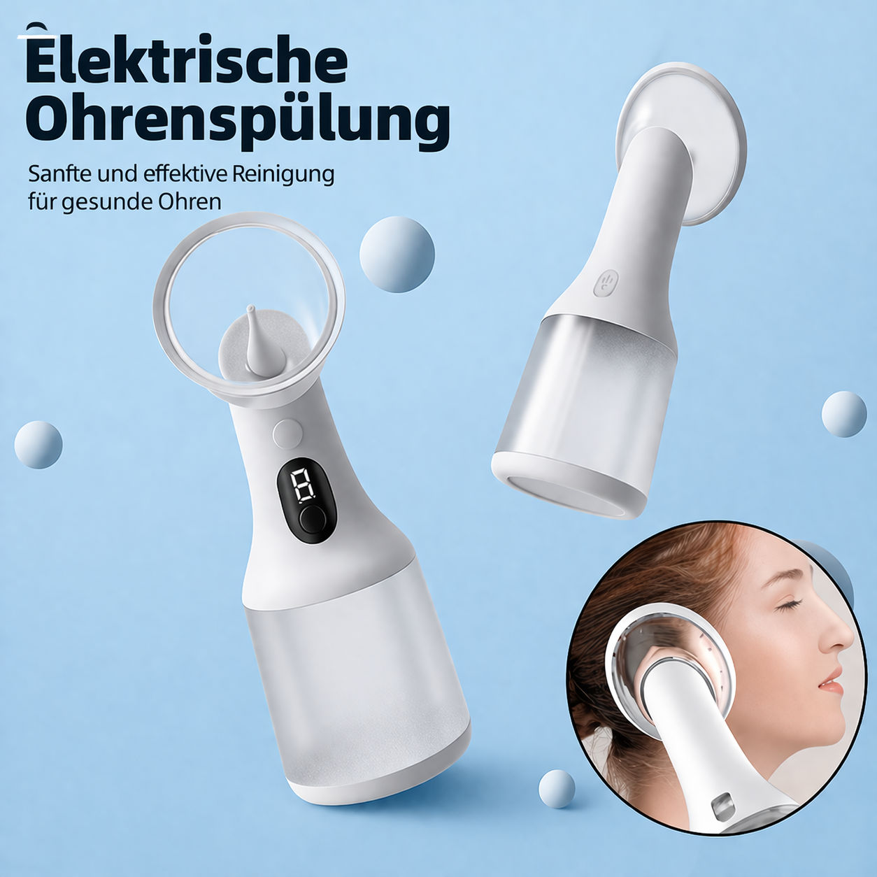 WaxFree - Elektrische Ohrenspülung